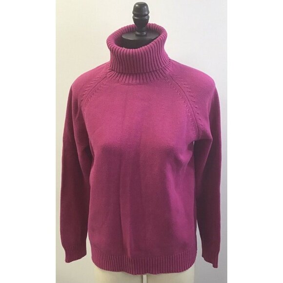 Vintage Womans Kim Rodgers size L Ponk Turtleneck Sweater - Picture 1 of 2